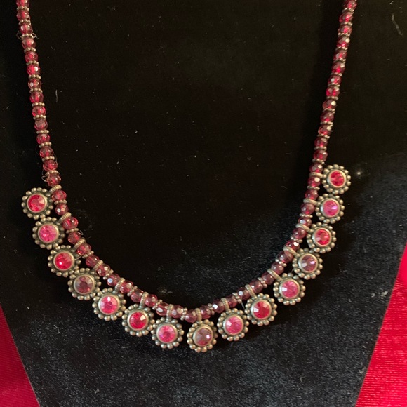 Multi-Colored Stone Necklace - Picture 7 of 7